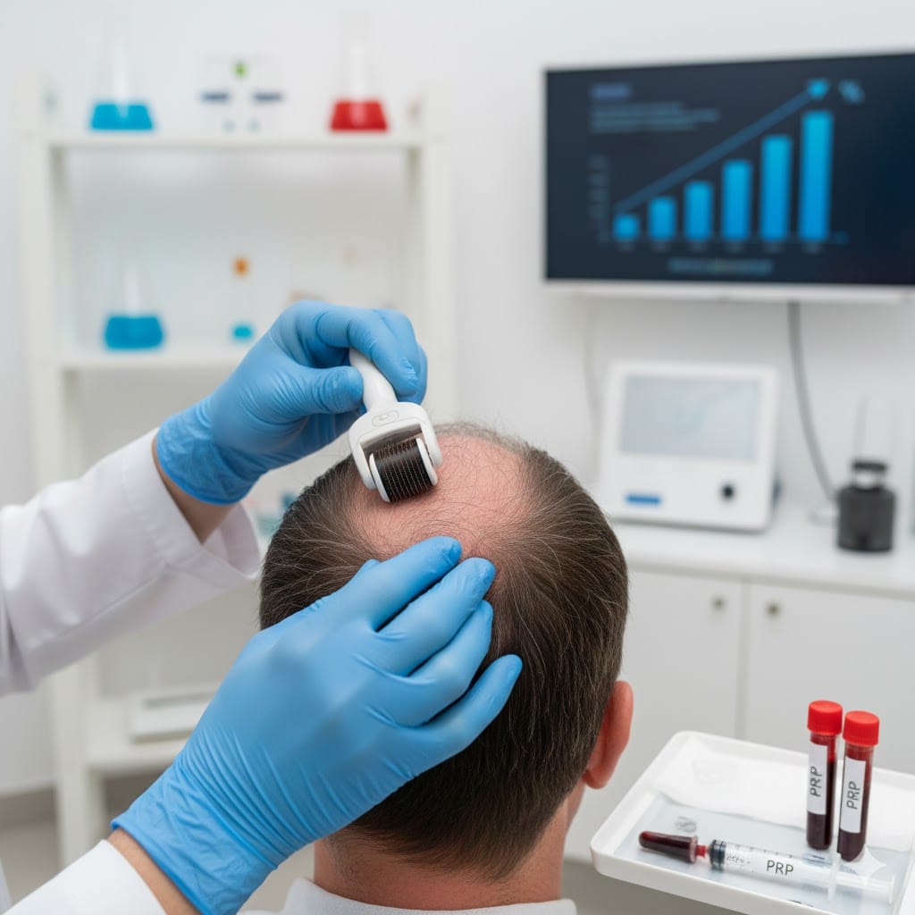 秃头有救了？微针PRP竟能让发量增加88%